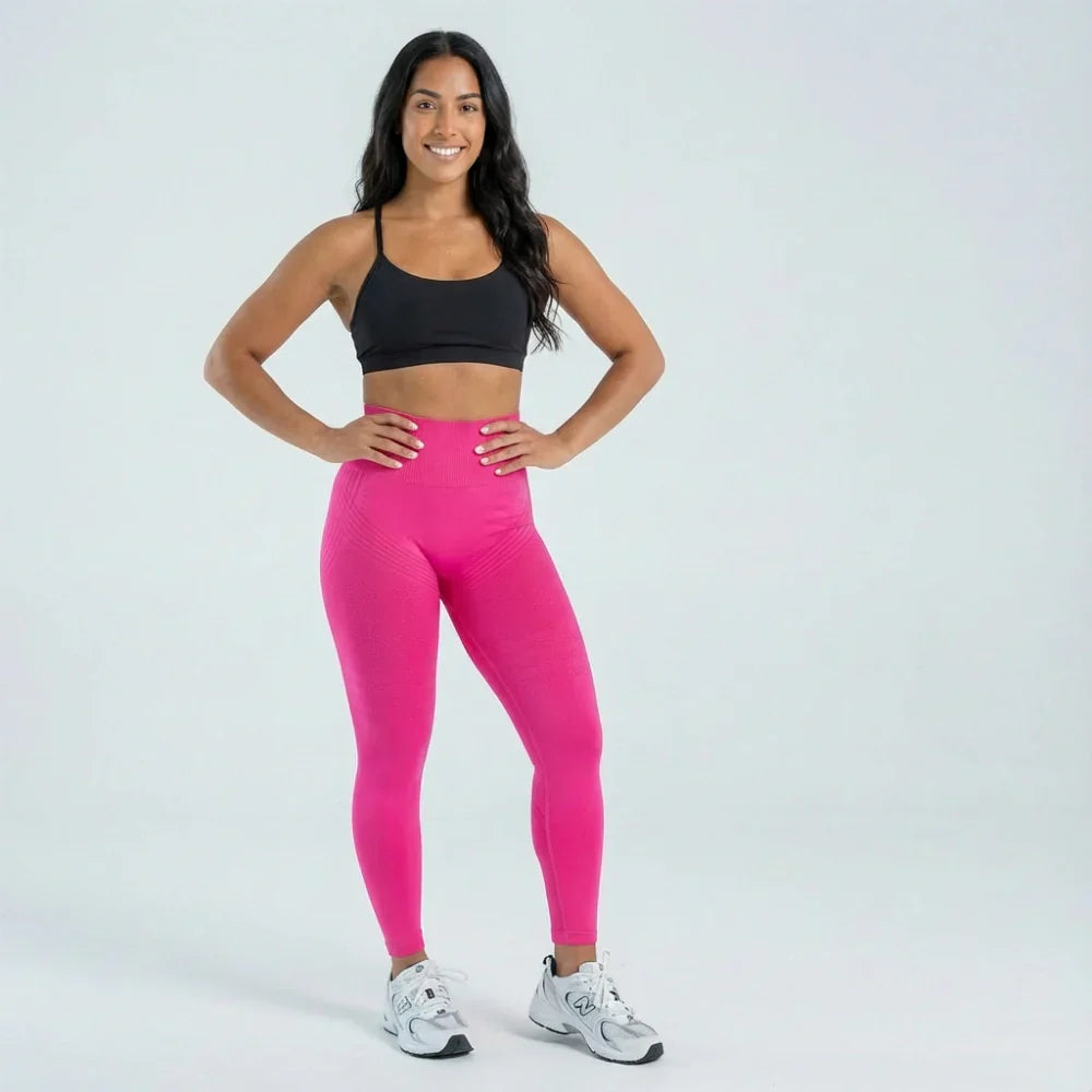 Leggings 3D Cellumove - Rose vif