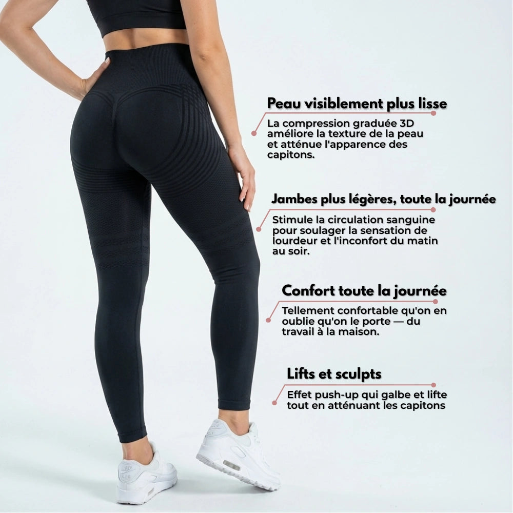 Leggings Cellumove 3D - Noir classique