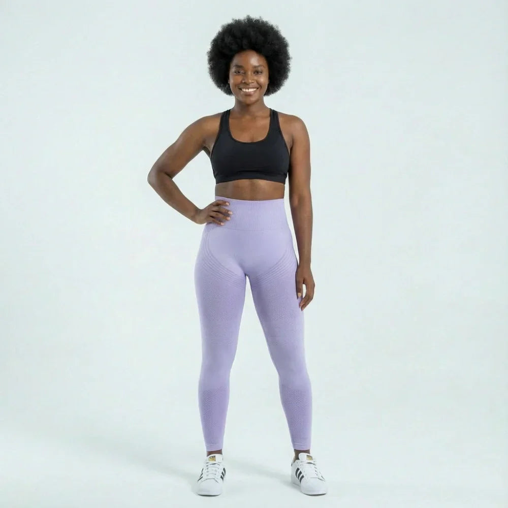 Leggings 3D Cellumove - Violet clair