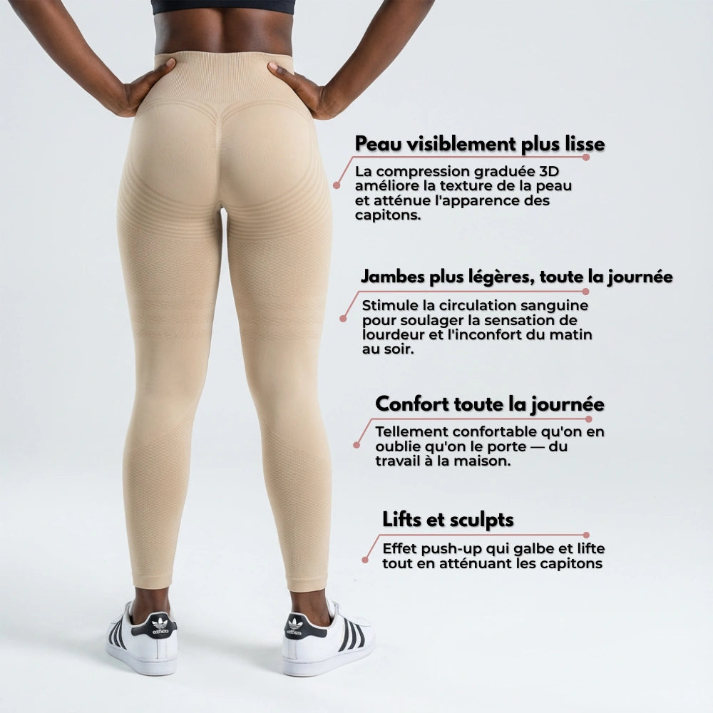 Leggings 3D Cellumove - Beige