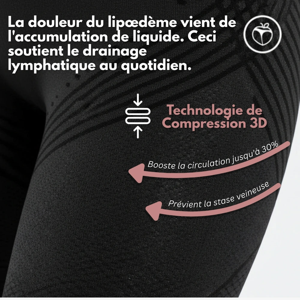 Démonstration du legging Sylphéa™ porté en mouvement
