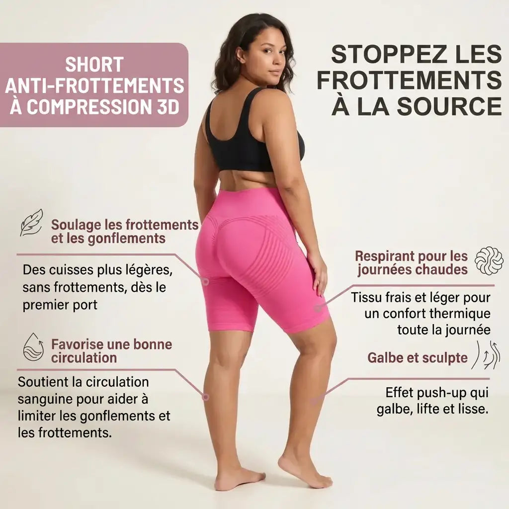 Legging court 3D Cellumove – Redéfinissez votre silhouette sans effort